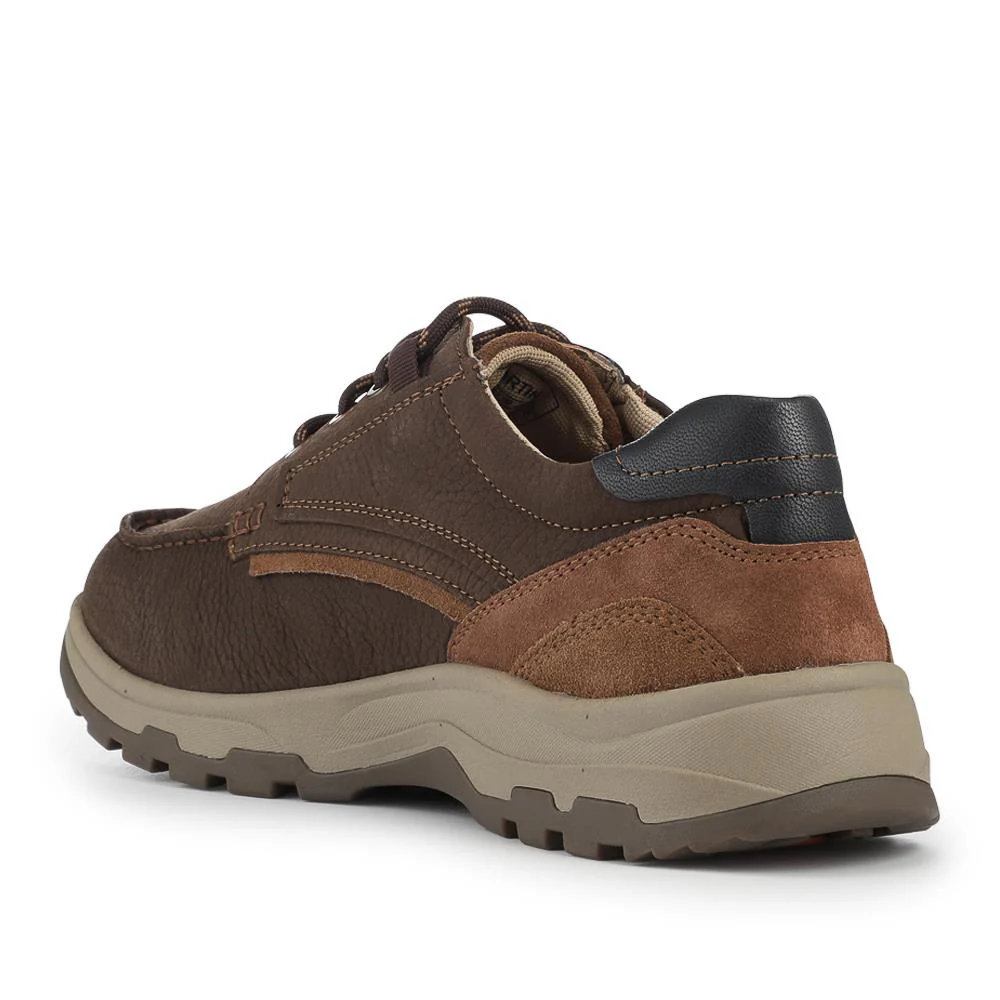 EasyFit Extra Wide Water Resistant Lace Up Shoes - MARTIN / 328 223 - Brown - Image 3