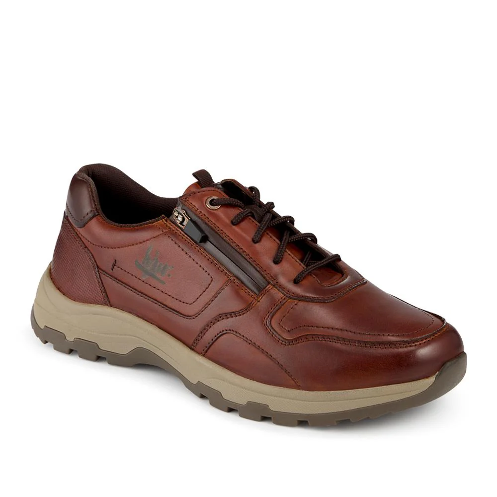 EasyFit Extra Wide Zip & Lace Casual Shoes - HARRY / 328 144