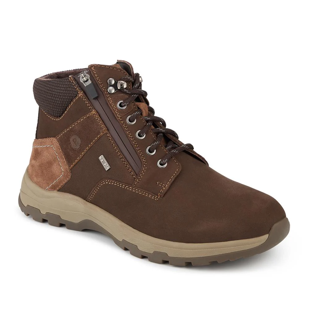 EasyFit Extra Wide Zip & Lace Walking Boots - DEXY / 328 222