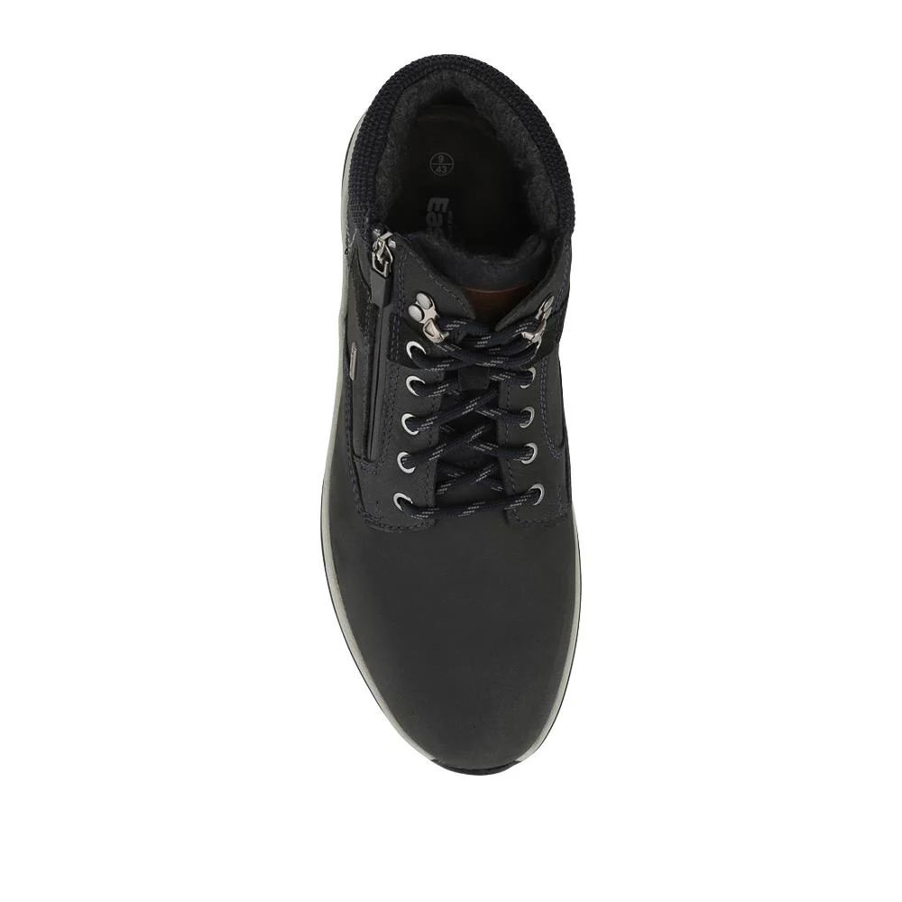 EasyFit Extra Wide Zip & Lace Walking Boots - DEXY / 328 222 - Navy - Image 4