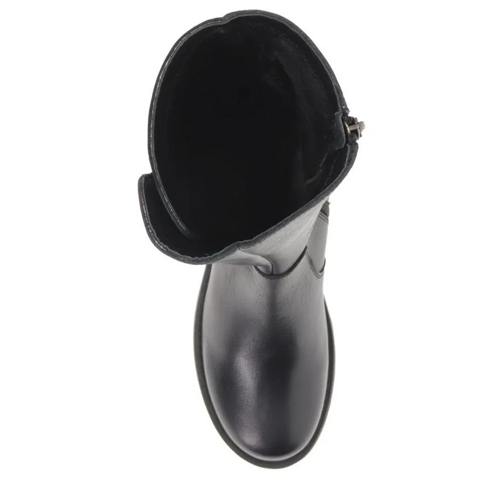 Edita Leather Calf Boots - EDITA / 326 534 - Black - Image 5