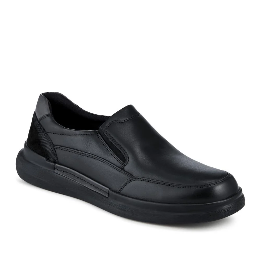 Elasticated Lightweight Slip In Shoes - TEJ42002 / 328 343 - Black