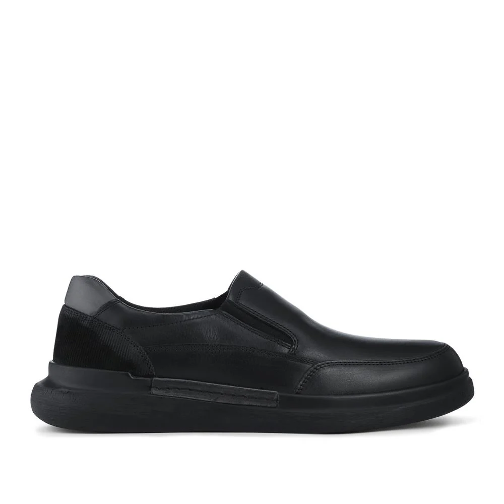 Elasticated Lightweight Slip In Shoes - TEJ42002 / 328 343 - Black - Image 2