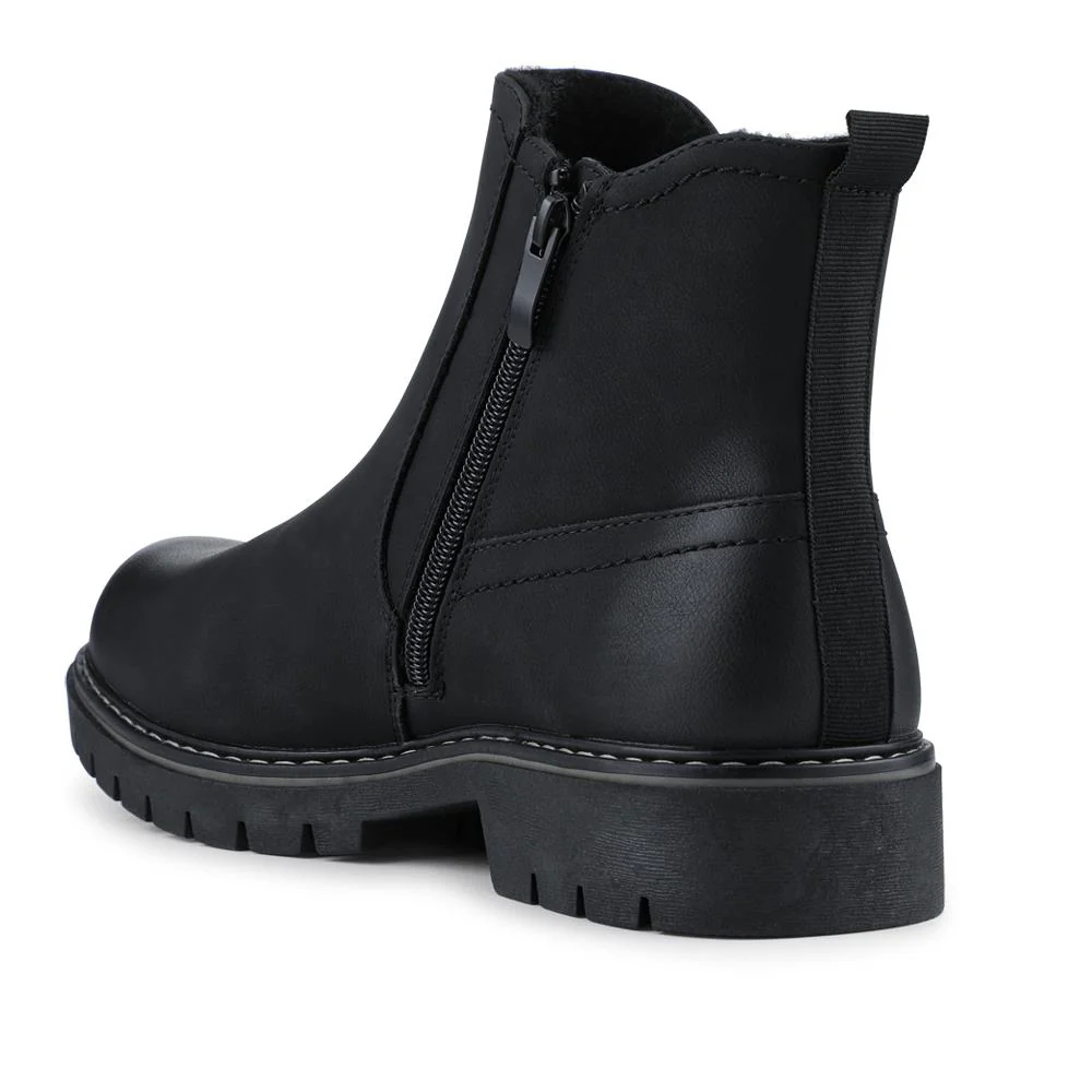 Elasticated Smart Slip On Boots - GANG42001 / 327 880 - Black - Image 3