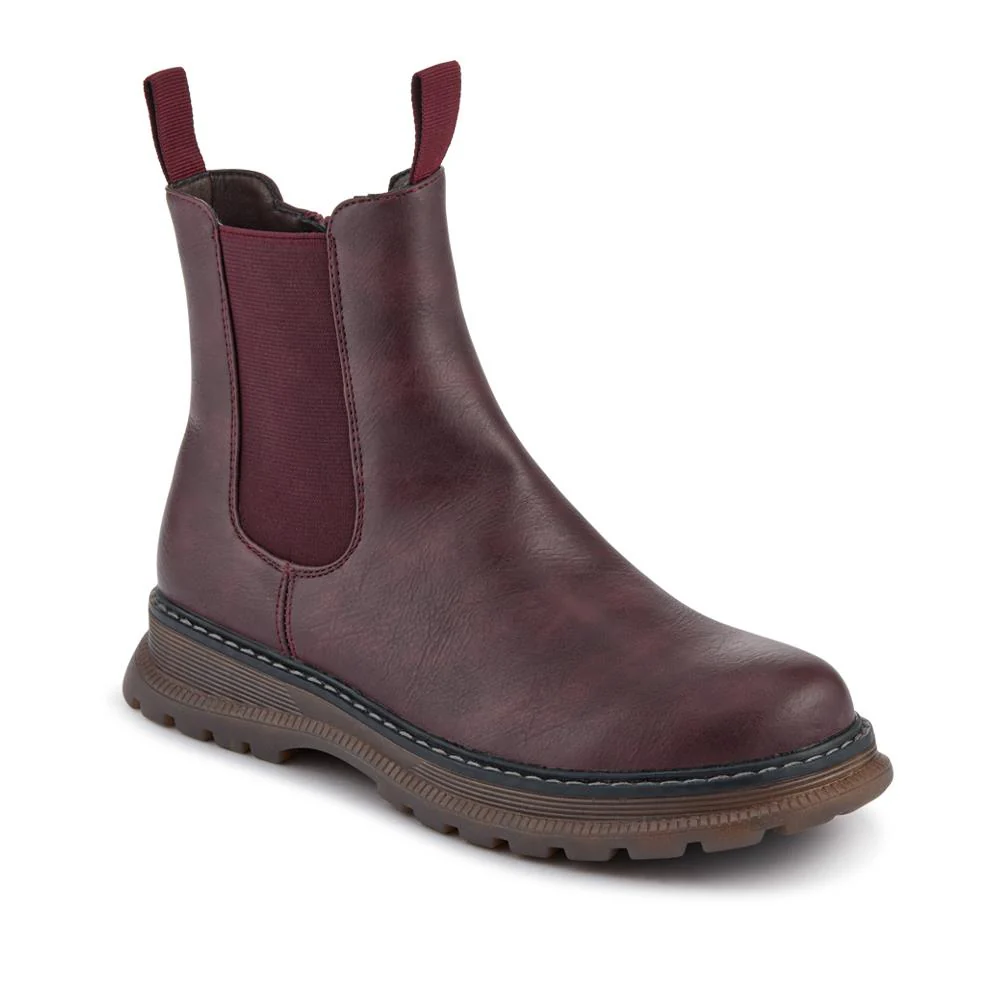 Elasticated Slip-On Boots With Inside Zip - PINYI42006 / 328 209 - Image 3