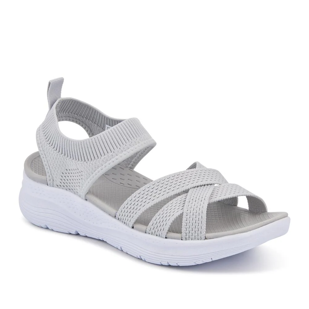 Elasticated Slip-On Sandals - XIAM41017 / 327 825 - Image 2