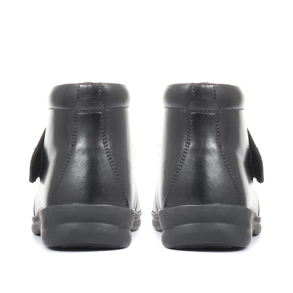 Elysa Touch Fastening Shoe - ELYSA / 321 149 - Black - Image 3