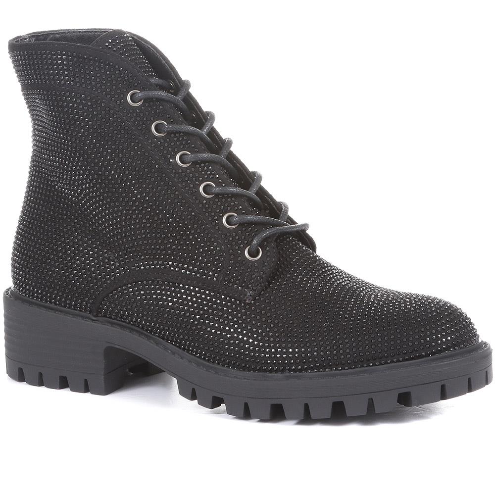 Embellished Ankle Boots - MENBU34505 / 321 108