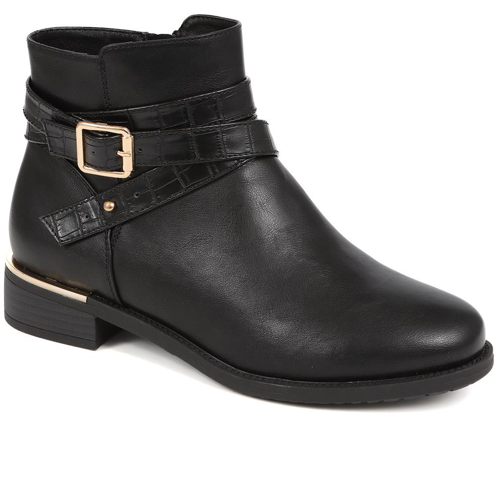 Embellished Ankle Boots - WOIL40048 / 326 046 - Image 2