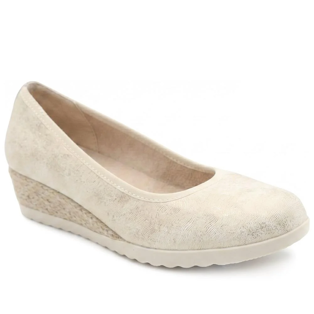 Espadrille Trim Wedge Pumps - WBINS43008 / 329 175 - Image 2