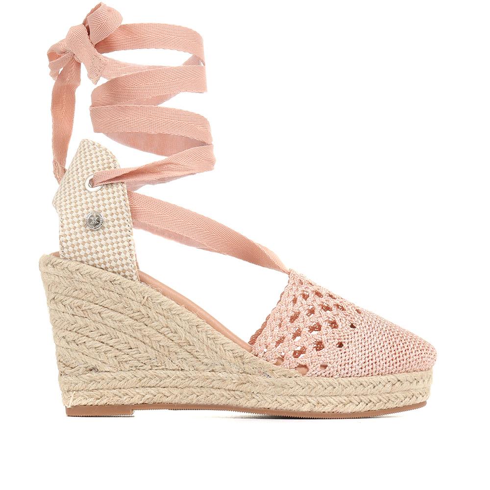 Espadrille Wedge Sandals - XTI35519 / 322 155 - Nude - Image 3