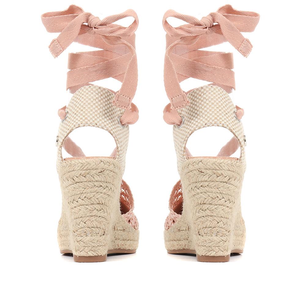 Espadrille Wedge Sandals - XTI35519 / 322 155 - Nude - Image 4