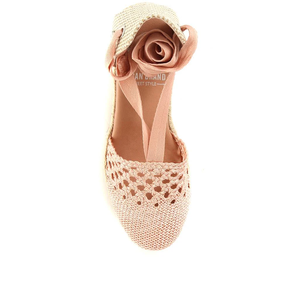 Espadrille Wedge Sandals - XTI35519 / 322 155 - Nude - Image 5