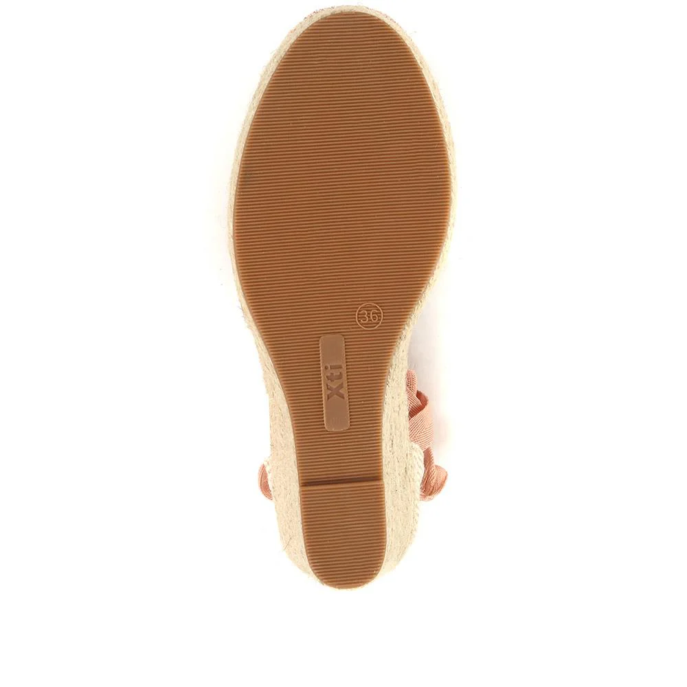 Espadrille Wedge Sandals - XTI35519 / 322 155 - Nude - Image 6