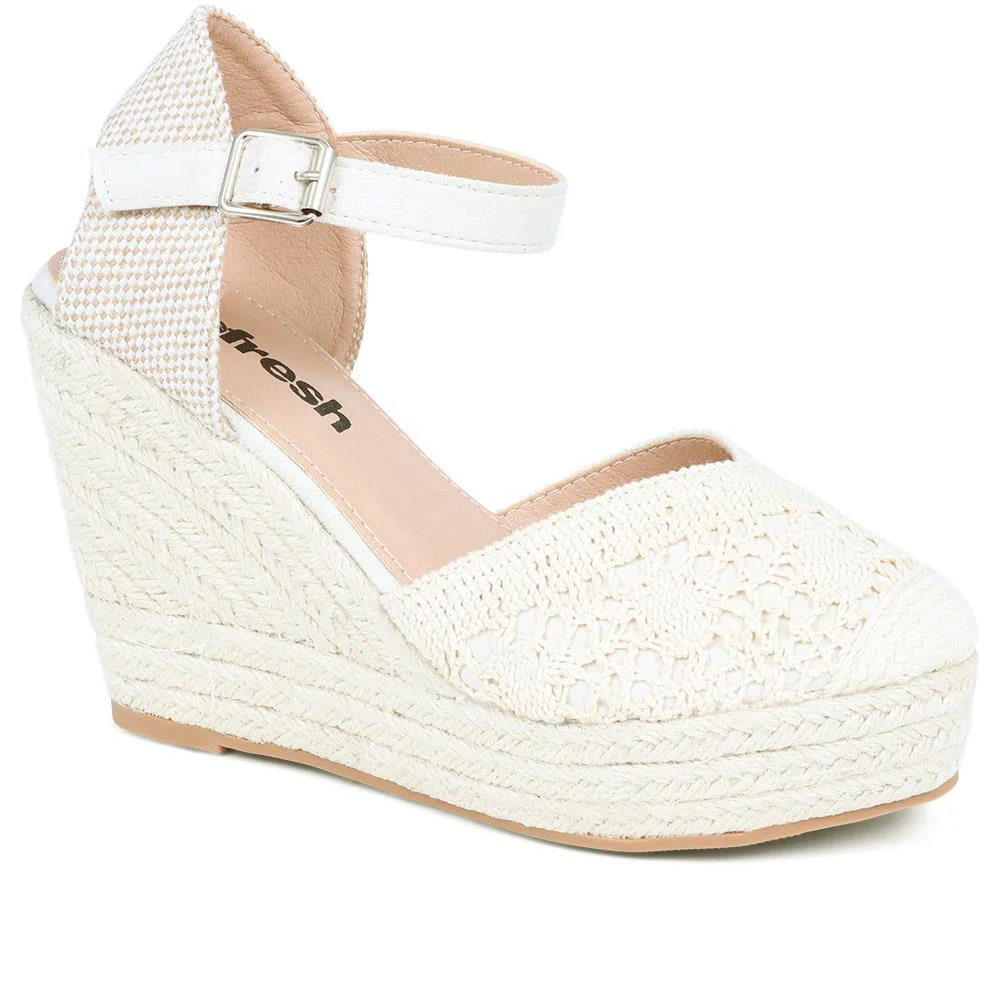 Espadrille Wedge Sandals - XTI37510 / 323 880 - Image 2