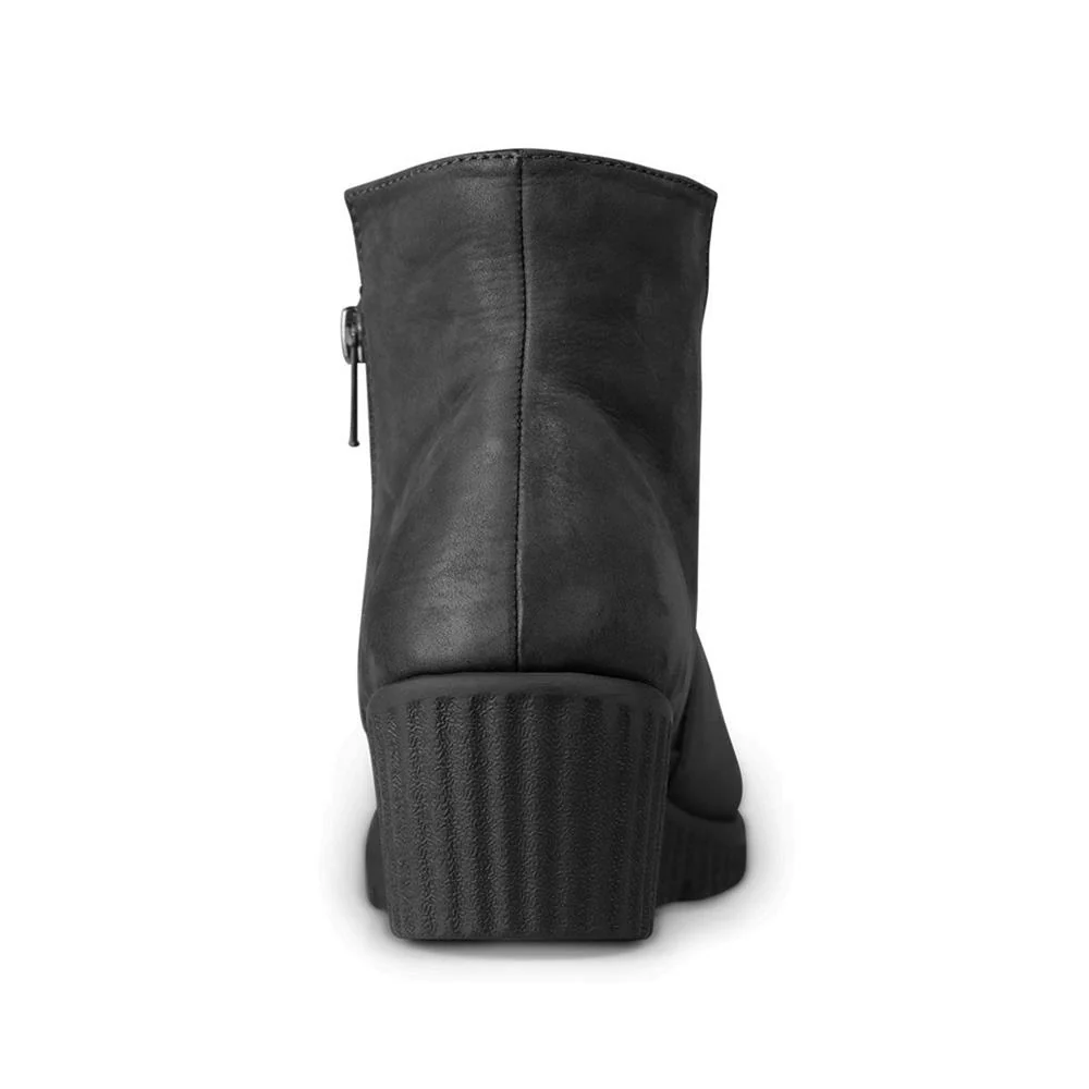 Essential Comfort Boots E Fit - CLARICE - Clarice / null - Black Nubuck - Image 3