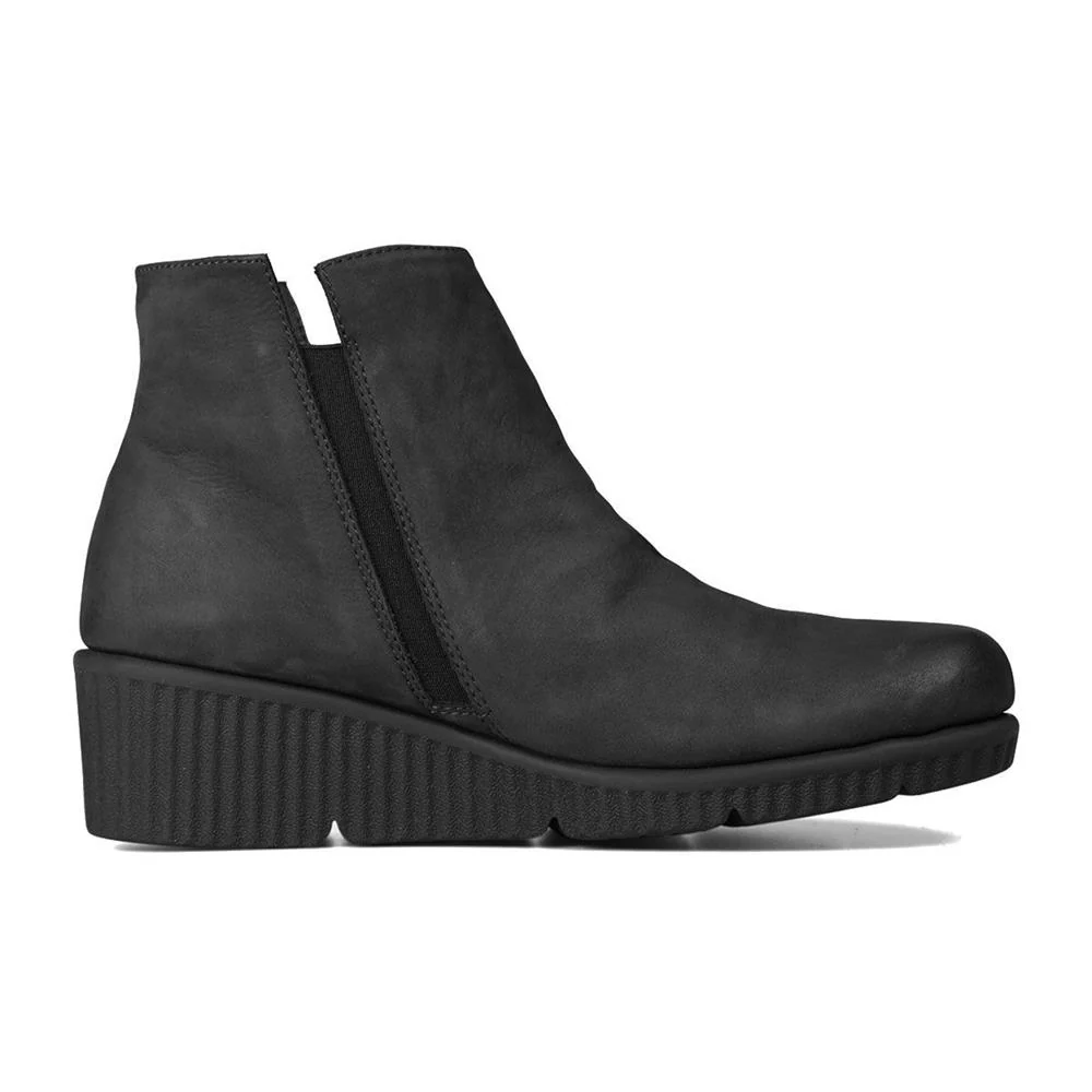 Essential Comfort Boots E Fit - CLARICE - Clarice / null - Black Nubuck - Image 4