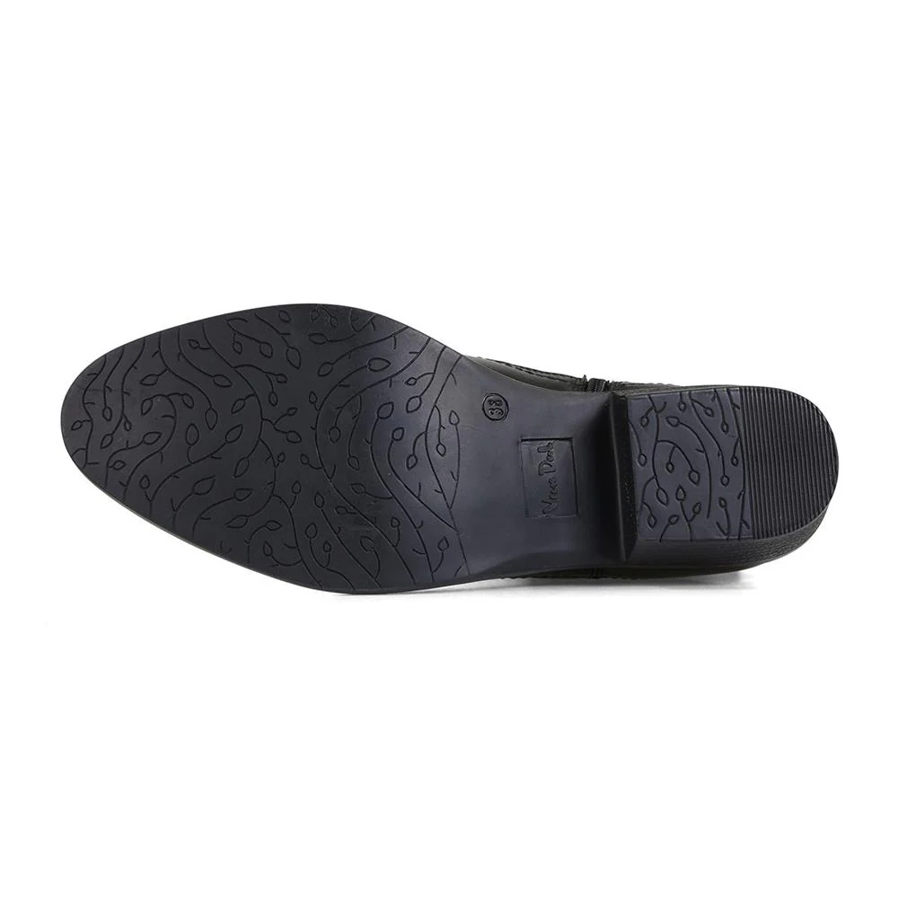 Essential Comfort Boots E Fit - JESSIE - Jessie / null - Black Tumbled Leather - Image 3