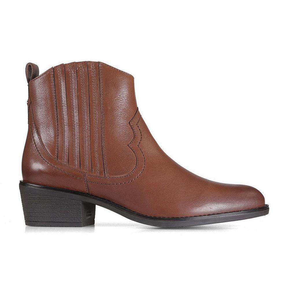 Essential Comfort Boots E Fit - JESSIE - Jessie / null - Tan Tumbled Leather - Image 2