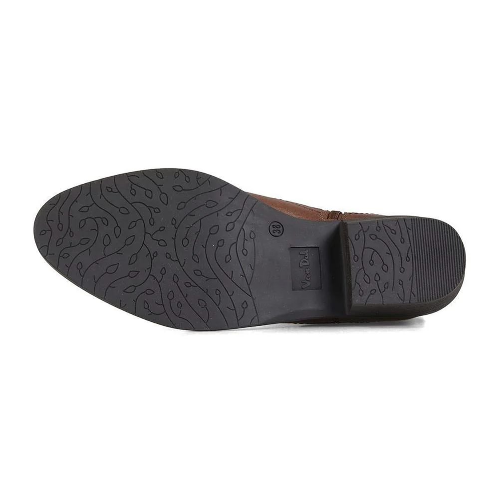 Essential Comfort Boots E Fit - JESSIE - Jessie / null - Tan Tumbled Leather - Image 3