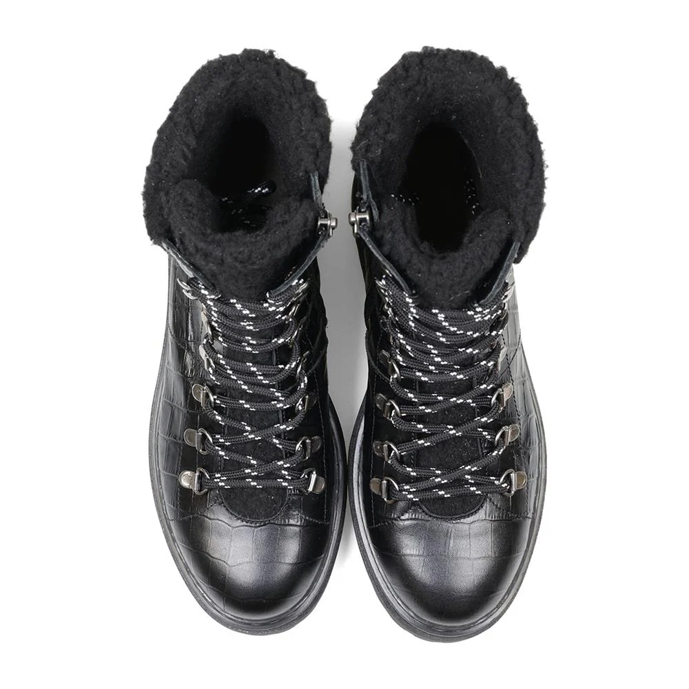 Essential Comfort Boots EE Fit - ARLO - Arlo / null - Black Croc - Image 5