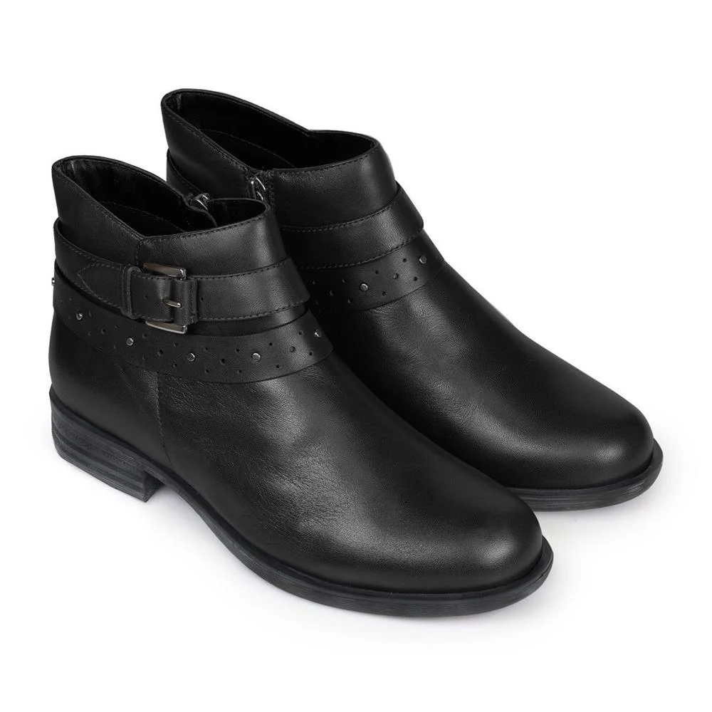 Essential Comfort Boots EE Fit - FIESTA II X - Fiesta II X / null - Black Leather