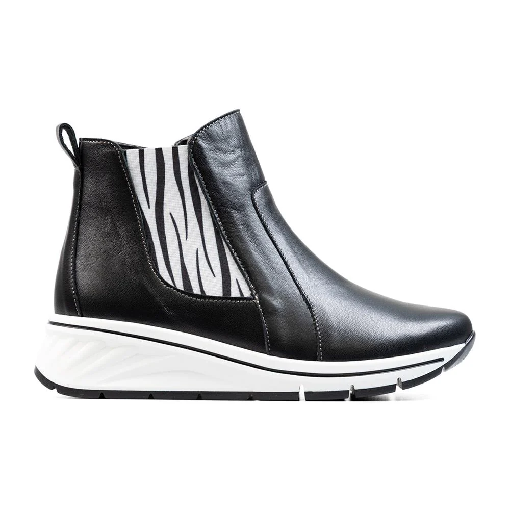 Essential Comfort Boots EE Fit - LENHAM - Lenham / null - Black Leather - Image 2
