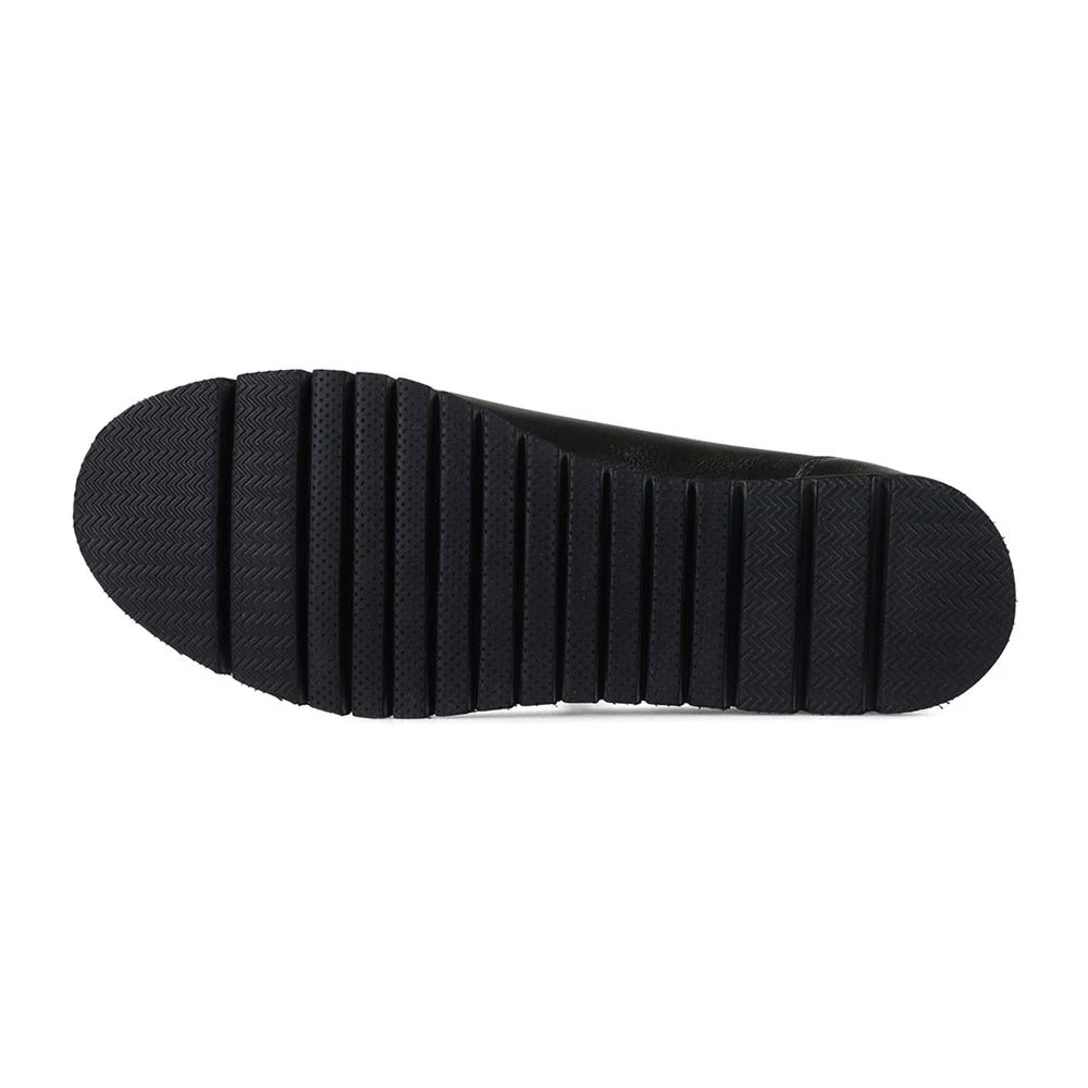 Essential Comfort Flats - ELOISE - Eloise / null - Black Leather - Image 3