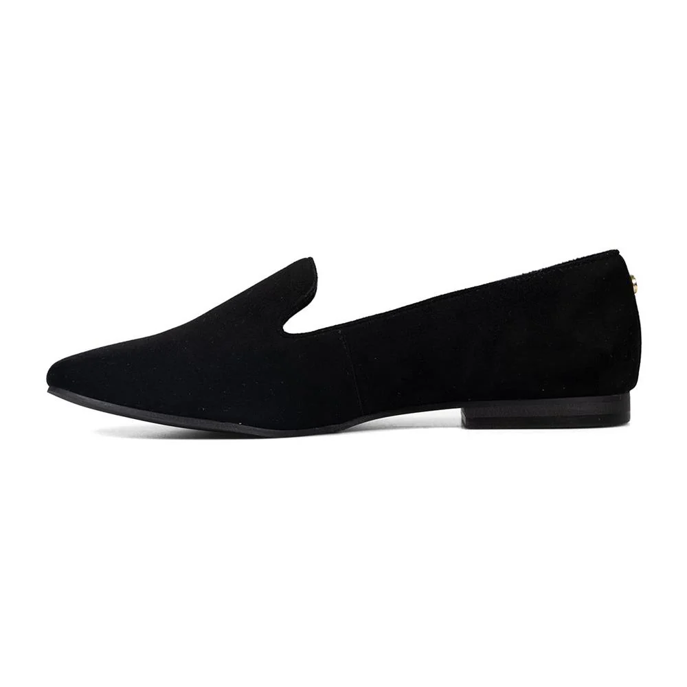 Essential Comfort Flats - HALO - Halo / null - Black Suede - Image 5