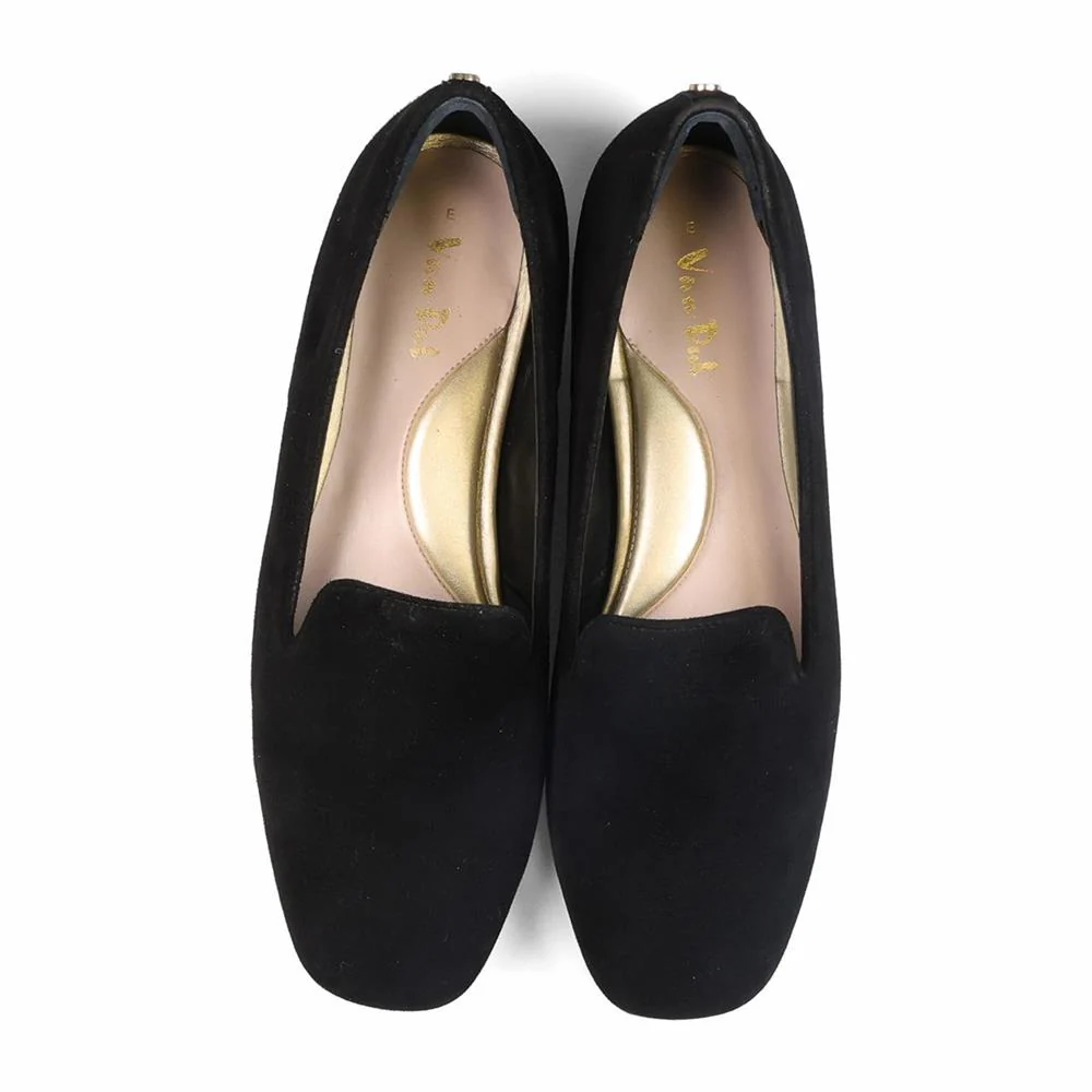 Essential Comfort Flats - HALO - Halo / null - Black Suede - Image 6