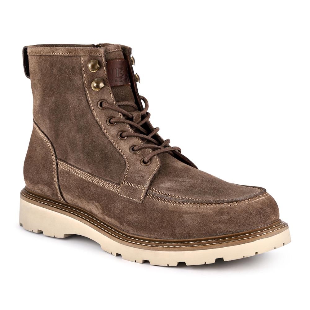 Essex Chunky Leather Boots - ESSEX / 328 074 - Taupe Suede