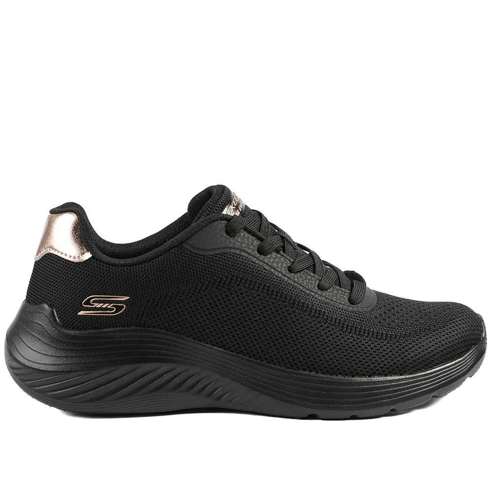 Everyday Comfort Lace Up Trainer - SKE43018 / 328 835 - Black - Image 3
