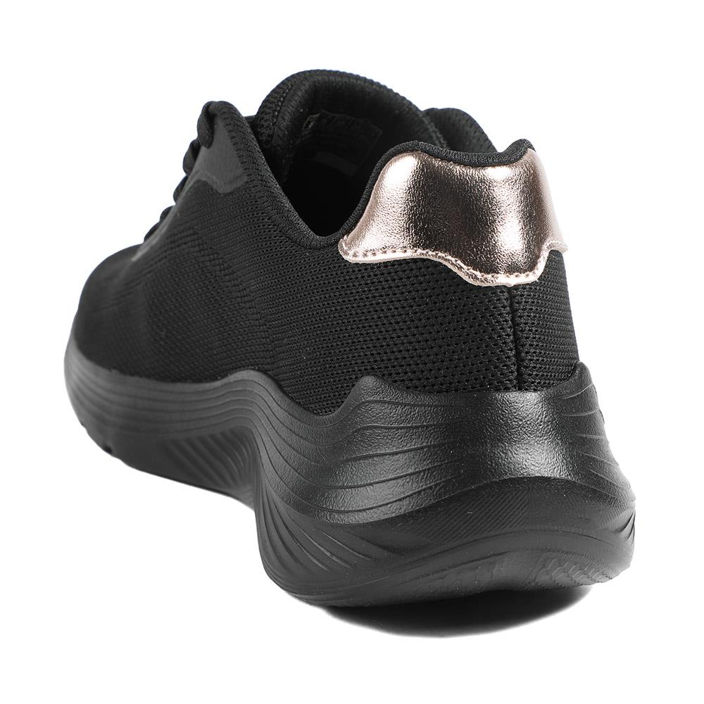 Everyday Comfort Lace Up Trainer - SKE43018 / 328 835 - Black - Image 4