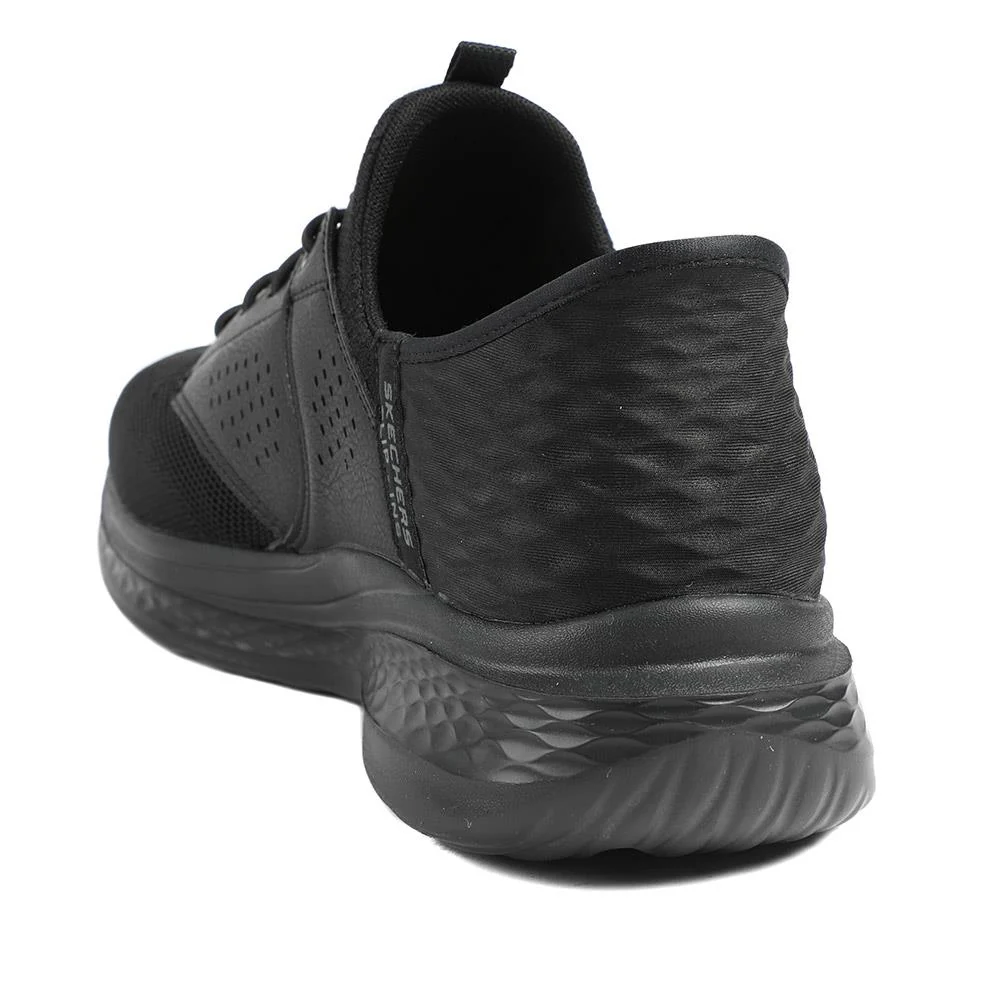 Skechers Relaxed Fit®: Slade Caster Trainers - SKE43505 / 328 709 - Black - Image 4