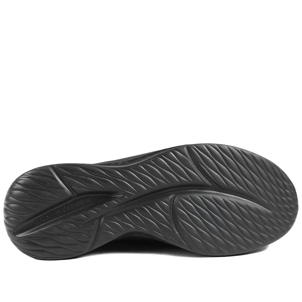 Skechers Relaxed Fit®: Slade Caster Trainers - SKE43505 / 328 709 - Black - Image 6