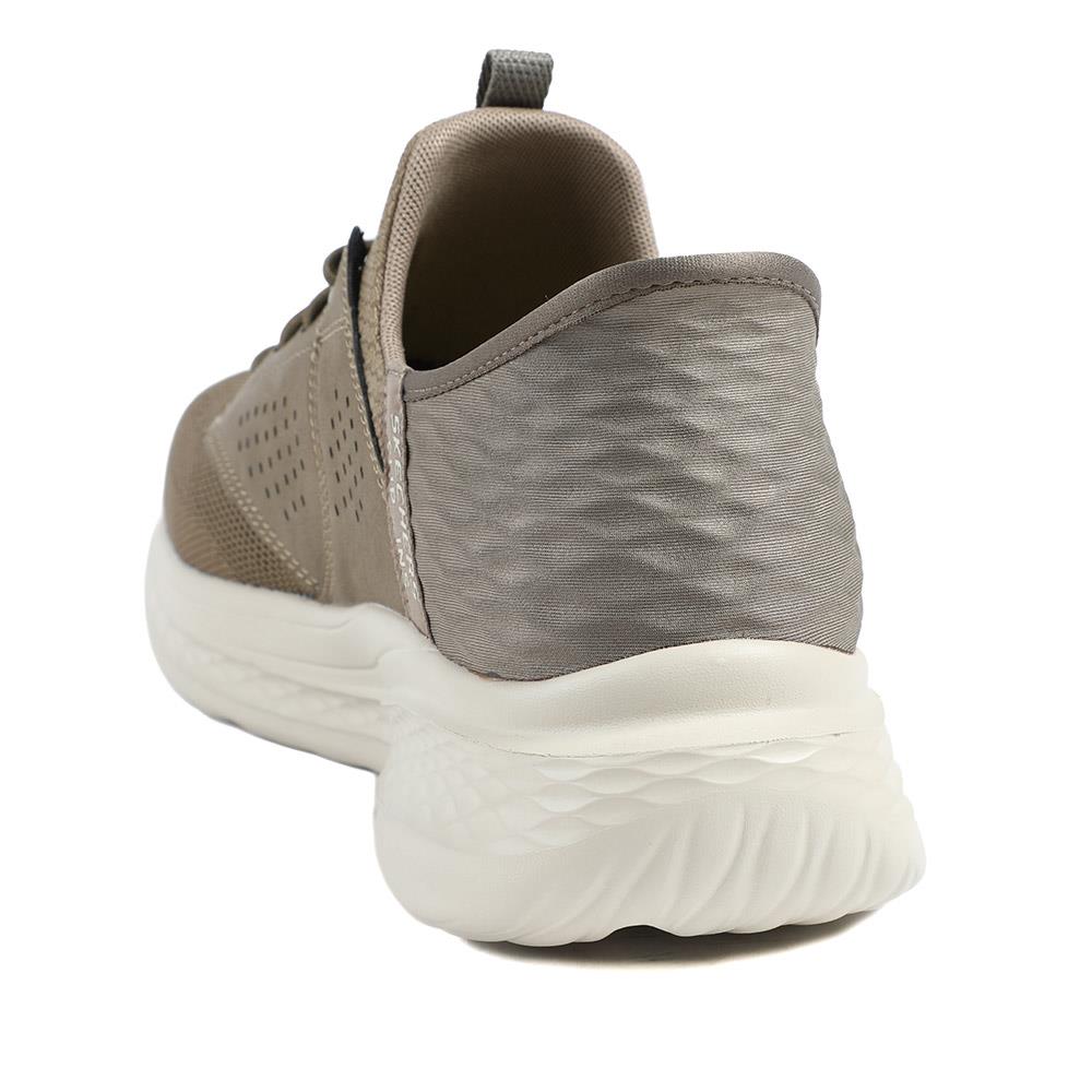 Skechers Relaxed Fit®: Slade Caster Trainers - SKE43505 / 328 709 - Khaki - Image 4