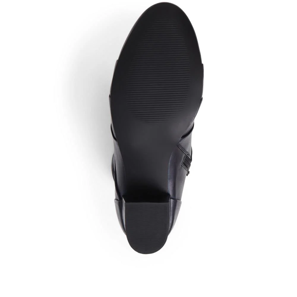 Everyday Leather Ankle Boots - MAGNU38003 / 324 540 - Navy - Image 4