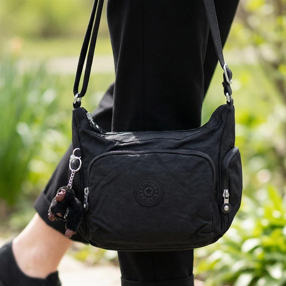 Kipling Everyday Zip Detail Crossbody Bag - KIP43003 / 329 460 - Black - Image 2