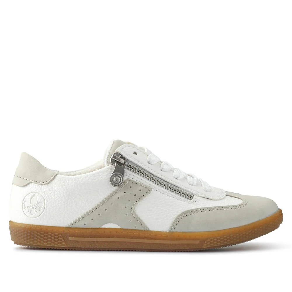 Extra-Cushioned Dual-Fastening Trainers - RKR41511 / 326 827 - White Multi - Image 3