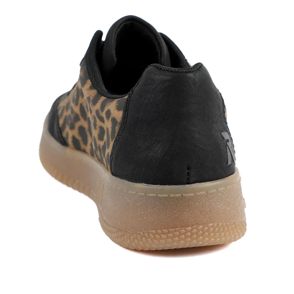 Extra-Cushioned Lace-Up Trainers - RKR41513 / 326 829 - Black Multi - Image 3