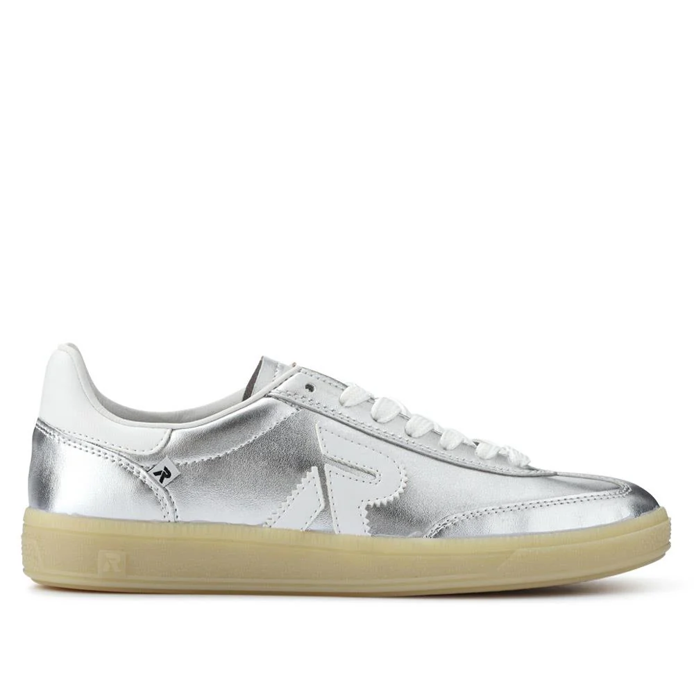 Extra-Cushioned Leather Trainers - RKR41522 / 326 837 - Metallic - Image 2