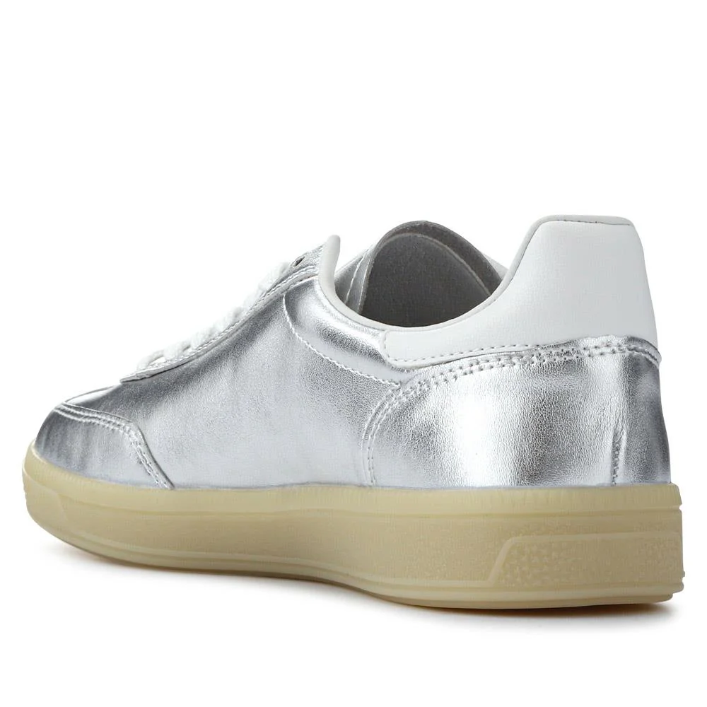 Extra-Cushioned Leather Trainers - RKR41522 / 326 837 - Metallic - Image 3
