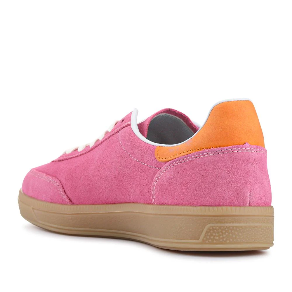 Extra-Cushioned Leather Trainers - RKR41522 / 326 837 - Pink - Image 3