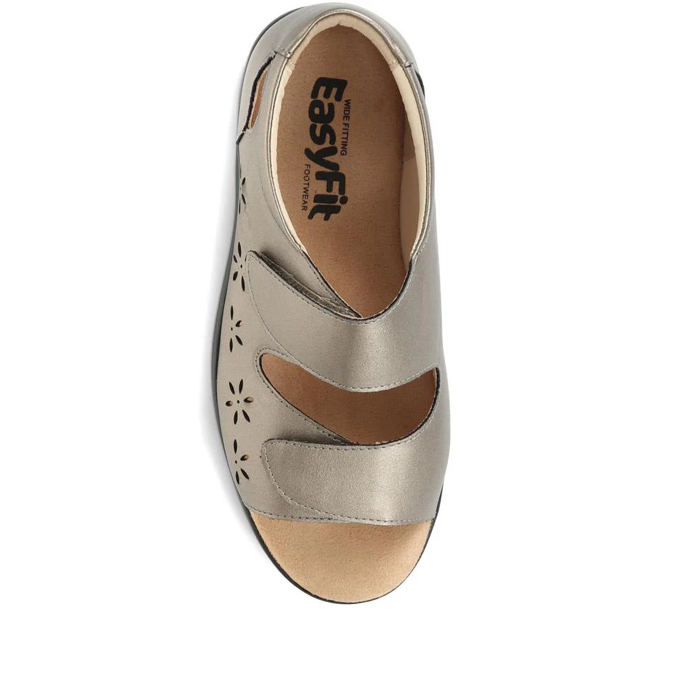 Extra-Wide Adjustable Shoes - ANITA / 321 459 - Pewter - Image 4