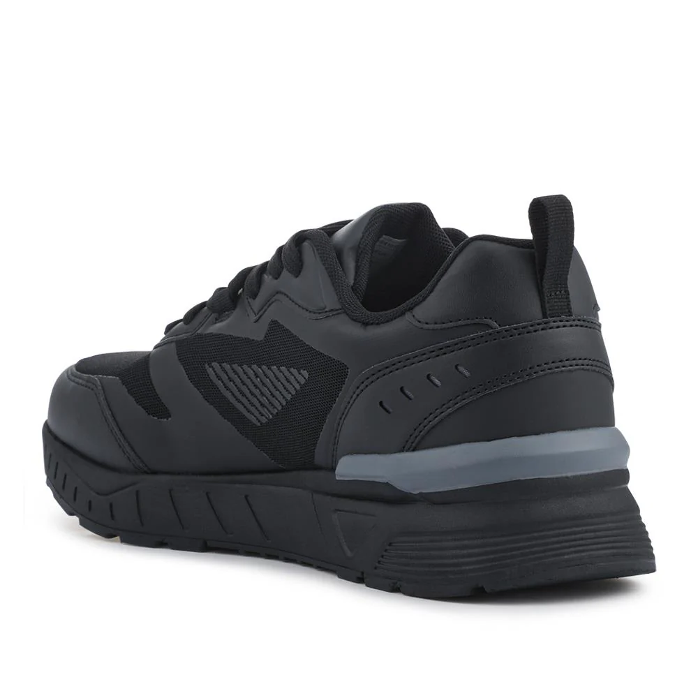 Extra-Wide Chunky Trainers - BOJIE41018 / 327 052 - Black - Image 3
