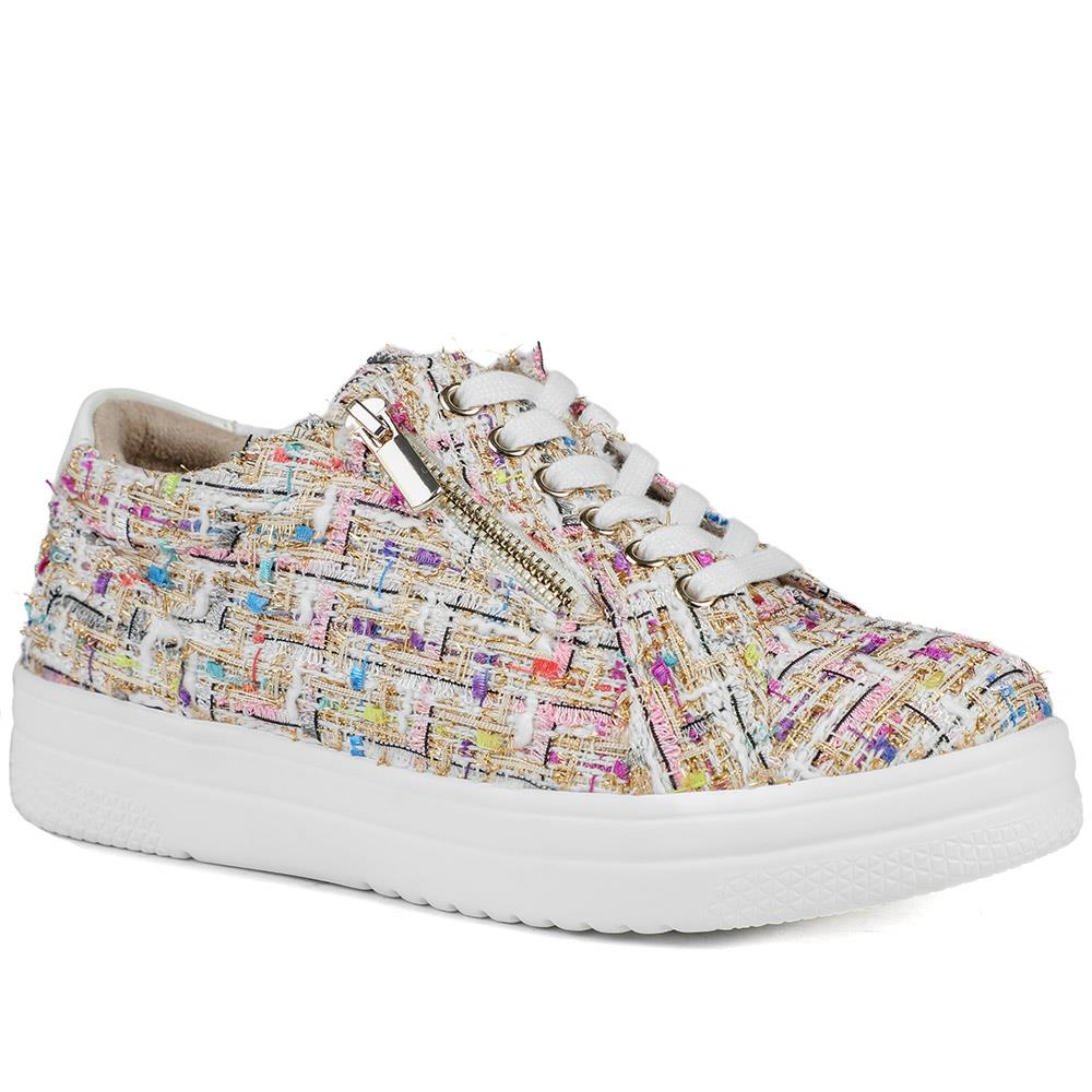 Lace-Up Chunky Trainers - ITALIA / 326 313 - Image 8