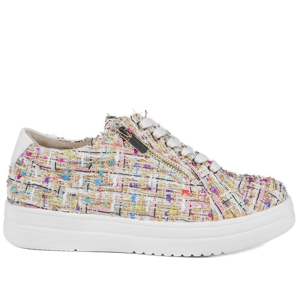 Extra Wide Chunky Trainers - ITALIA / 326 313 - Multi - Image 3