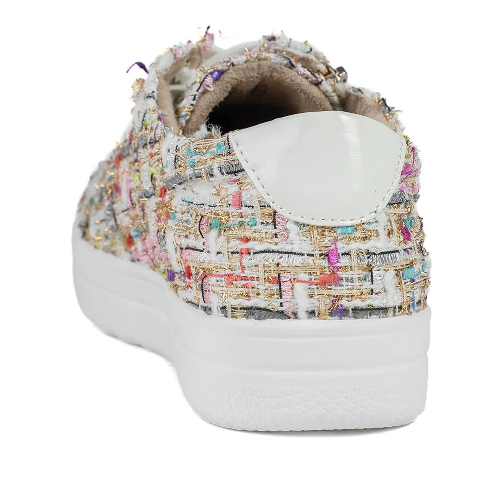 Extra Wide Chunky Trainers - ITALIA / 326 313 - Multi - Image 4