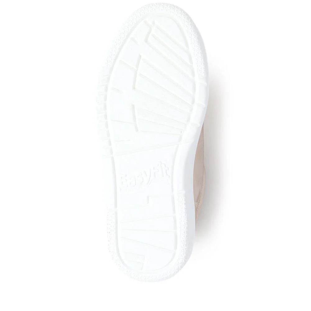 Extra Wide Chunky Trainers - ITALIA / 326 313 - Soft Gold - Image 5