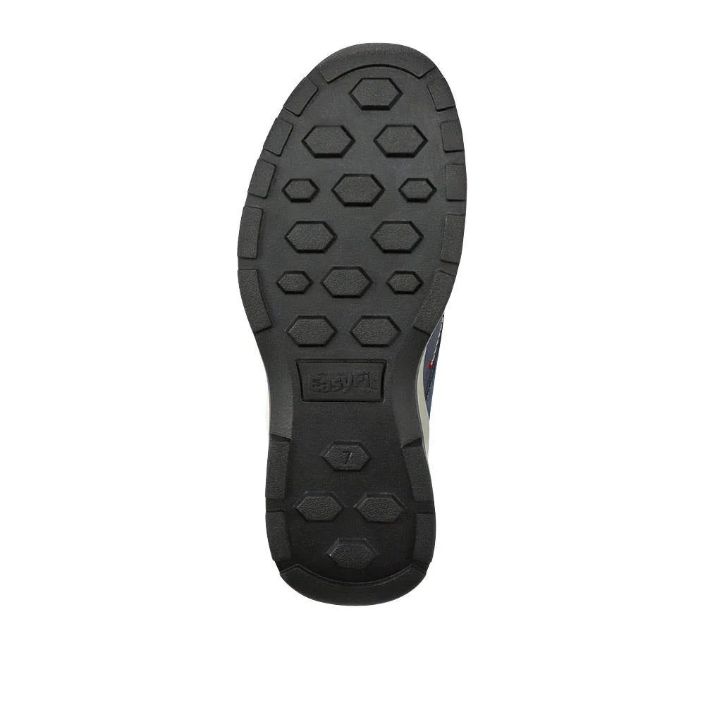 Extra-Wide Dual-Fasten Trainers - ANDY / 327 070 - Navy - Image 6